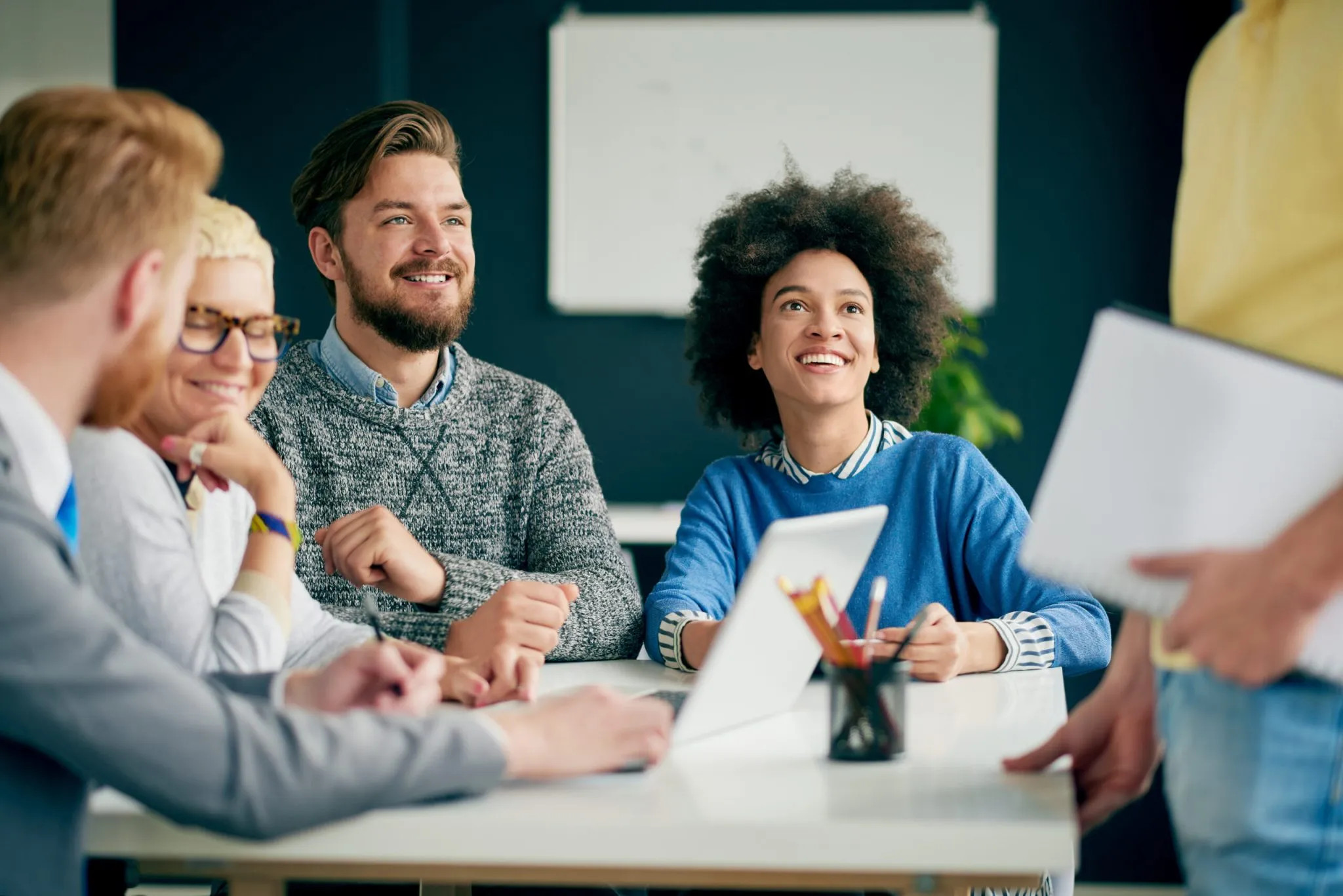 Conferences, shows, or presentations.